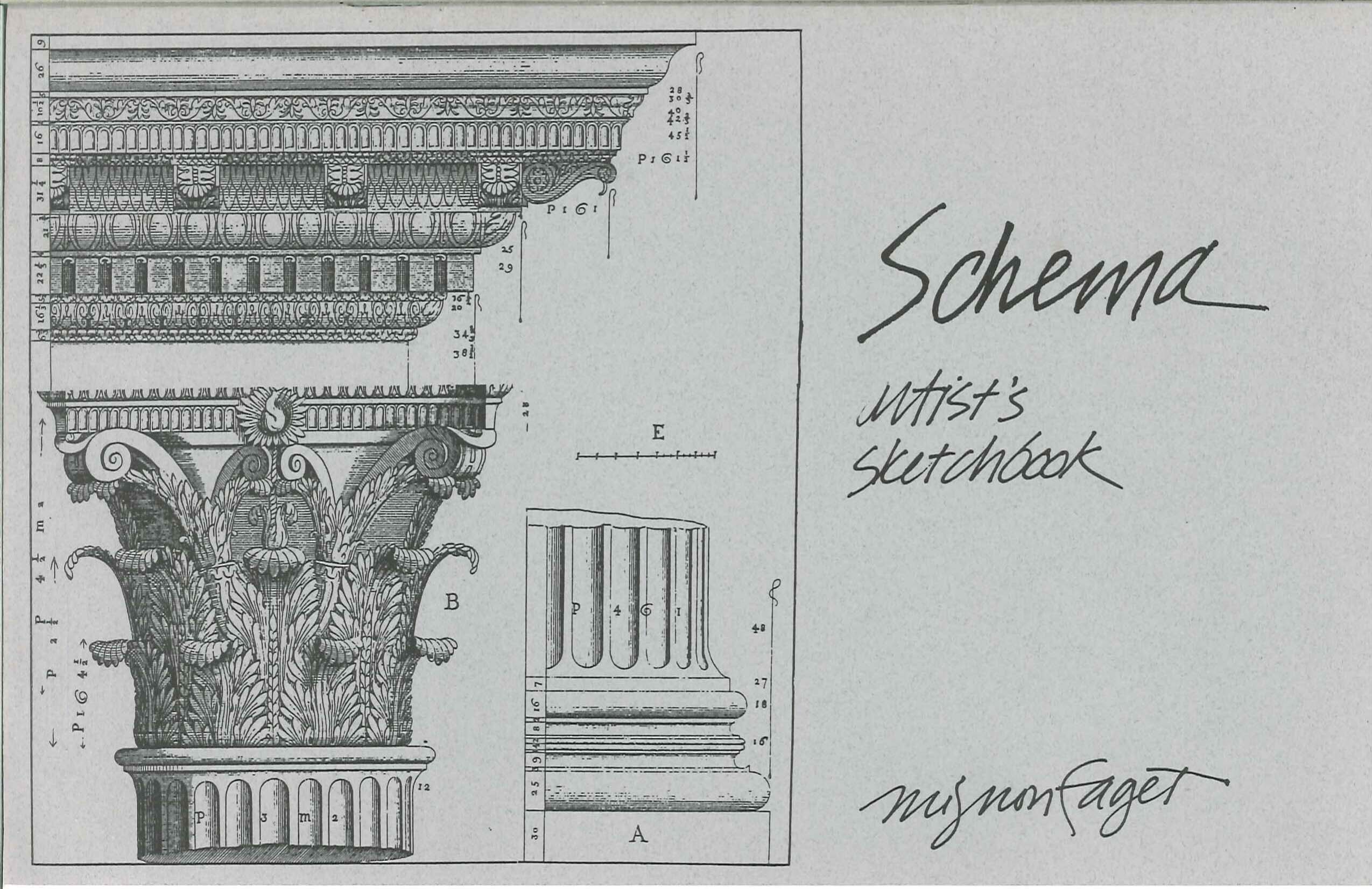 Schema Artist's Sketchbook Cover